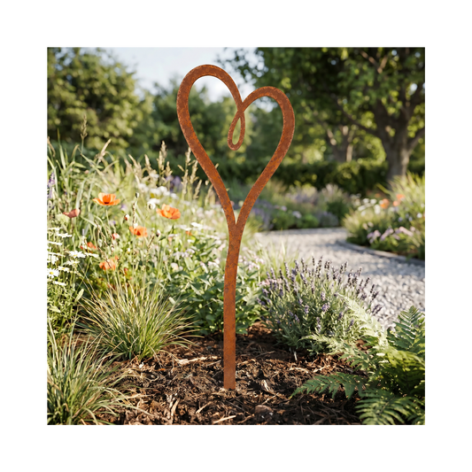 Gartenstecker Herz - RasenKante