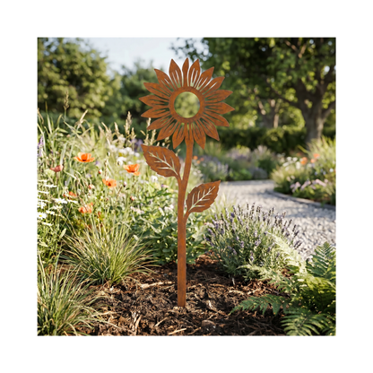 Gartenstecker Sonnenblume - RasenKante