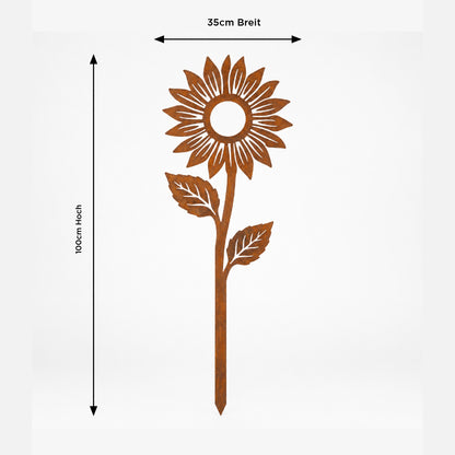 Gartenstecker Sonnenblume - RasenKante