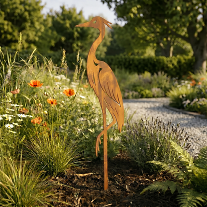 Gartenstecker Storch - RasenKante