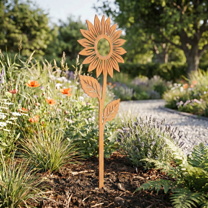Gartenstecker Sonnenblume - RasenKante